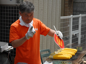 焼きトウモロコシ