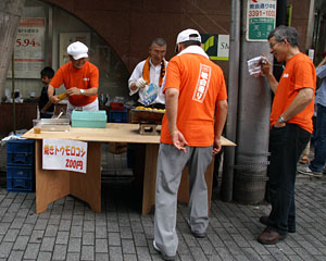 焼きトウモロコシ