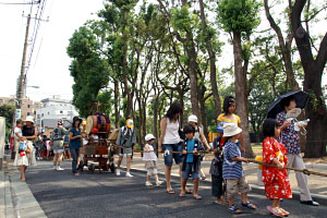 天沼弁天池公園前