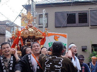 天沼八幡神社　宮神輿