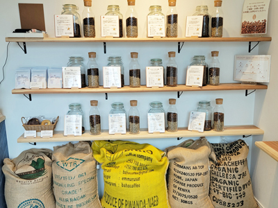 T&T Coffee Roasteryの店内写真